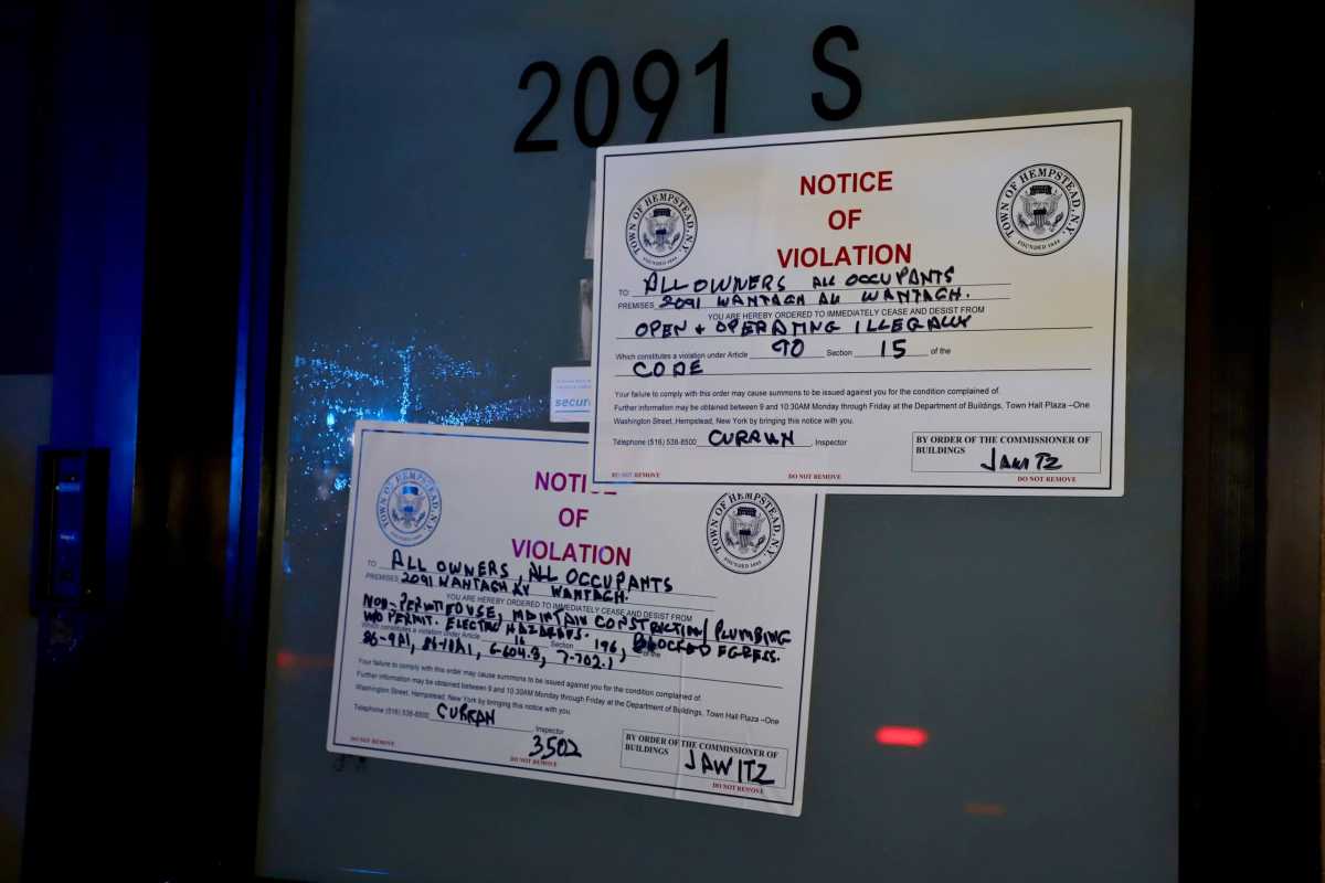 Cierran salón de masajes en Wantagh donde se ejercía la prostitución