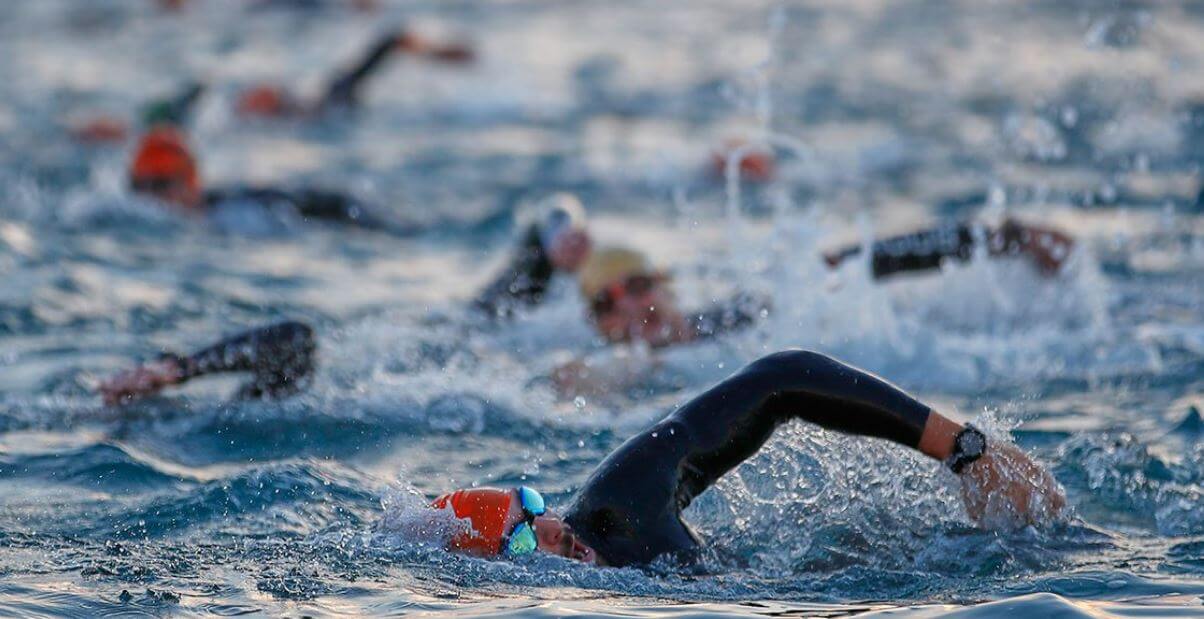 Marca récord el triatlón inaugural Iroman en las playas de Jones Beach