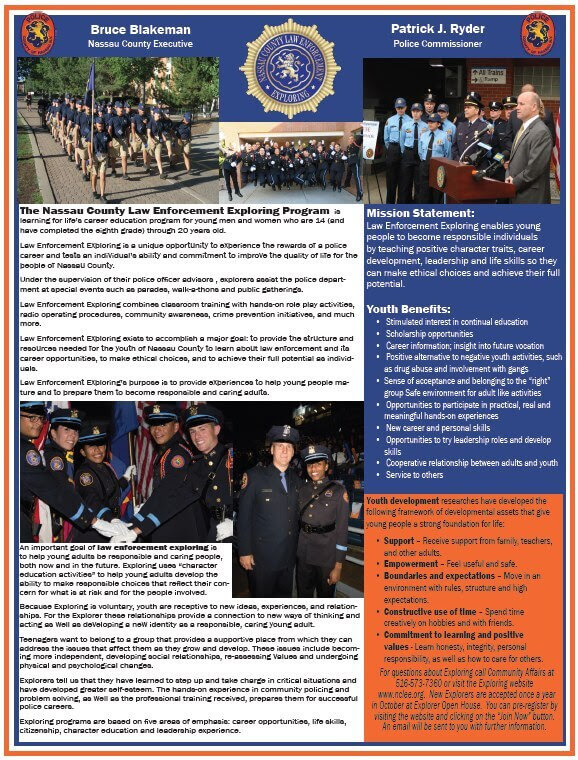 Inscripciones abiertas para el Programa de Exploradores de la Policía en Nassau