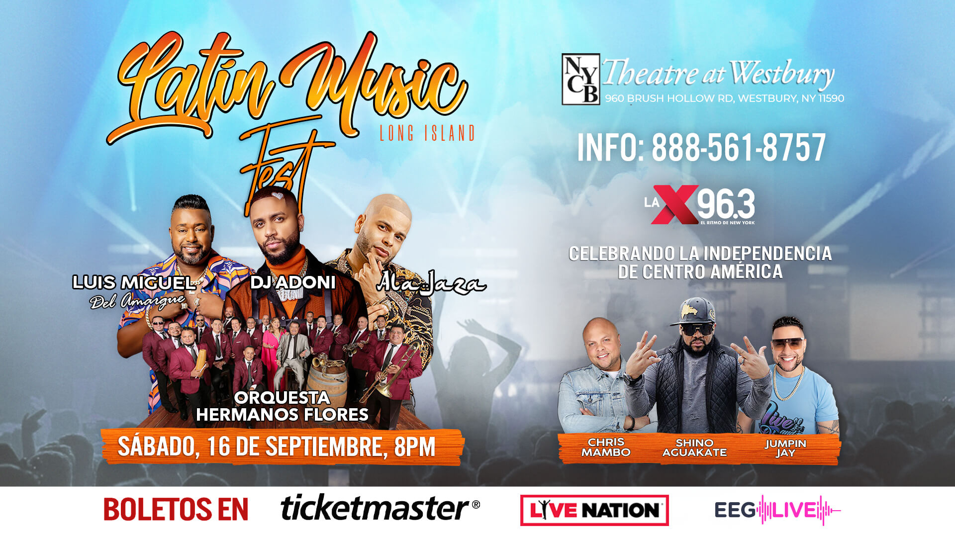 Vívelo LI : Long Island Latin Music Fest en Westbury