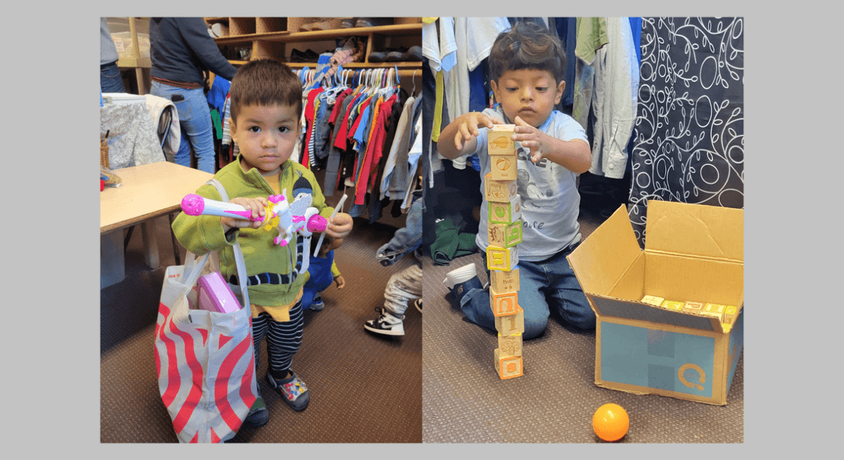 Niños de Long Island reciben ropa para el invierno en Ethical Friends of Children