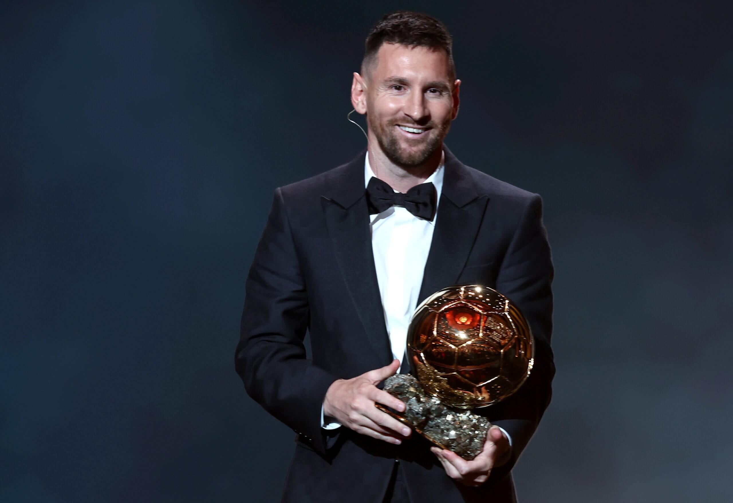 ¡GOAT del fútbol! Messi recibe 8vo. Balón de Oro