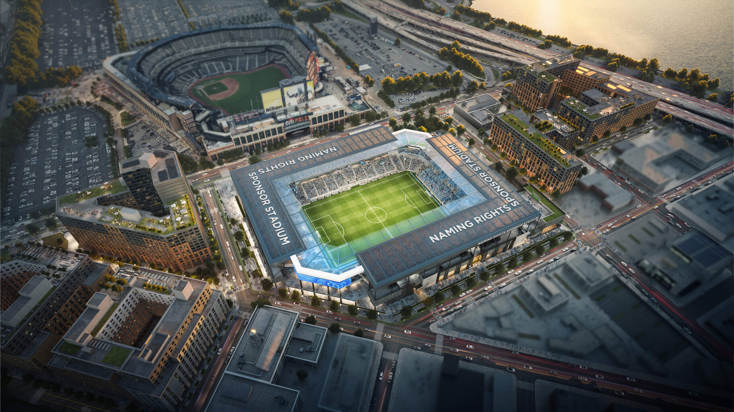 New York City FC construirá el primer estadio de fútbol totalmente eléctrico de la MLS