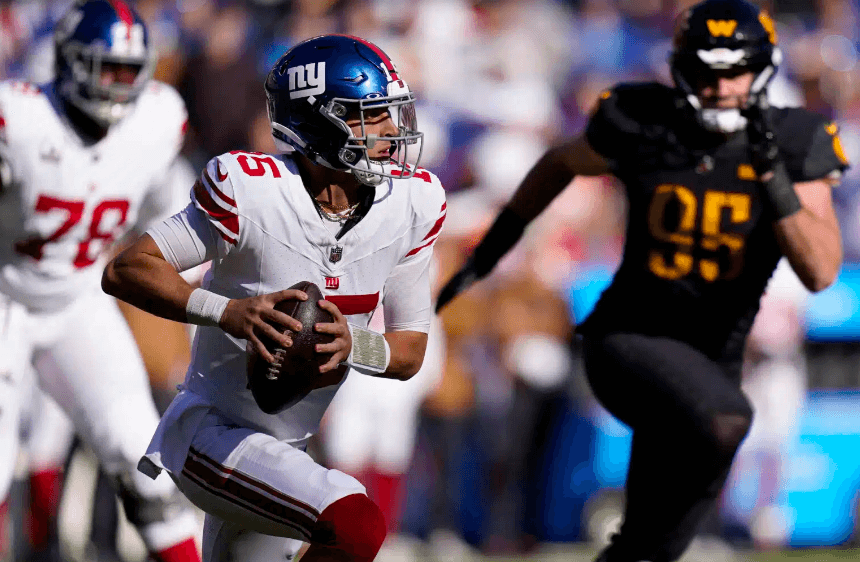 New York Giants superan de visitantes a Washington Commanders