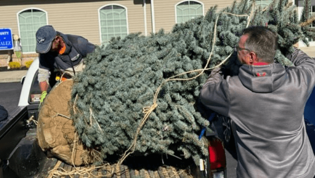 Legislador Gonzalez presenta primera ceremonia de iluminación del árbol de Navidad en Brentwood