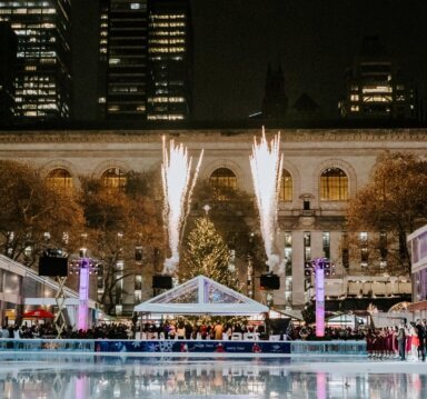 El Esplendor Navideño llega a Bryant Park con la Iluminación del árbol de navidad