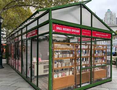 Emprendedores encuentran su espacio en Bryant Park para mostrar su innovación y diversidad