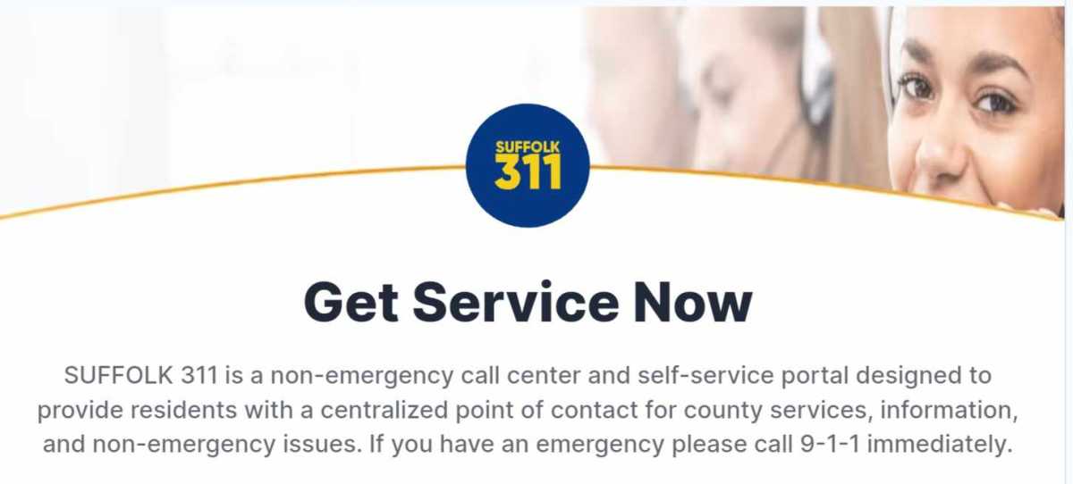 Condado de Suffolk lanza nuevo sitio web 311 y app para mejorar atención a residentes