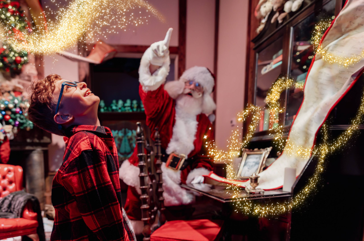 Vívelo LI : Papá Noel en Wantagh disponible para fotos navideñas