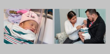 La primera bebé nacida en el 2024 en Long Island es de herencia hispana
