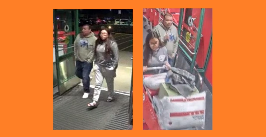Pareja hispana buscada por robar en Target de Centereach