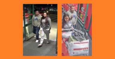Pareja hispana buscada por robar en Target de Centereach