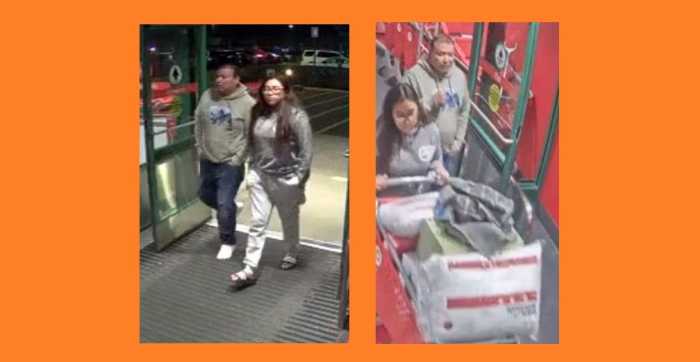 Pareja hispana buscada por robar en Target de Centereach