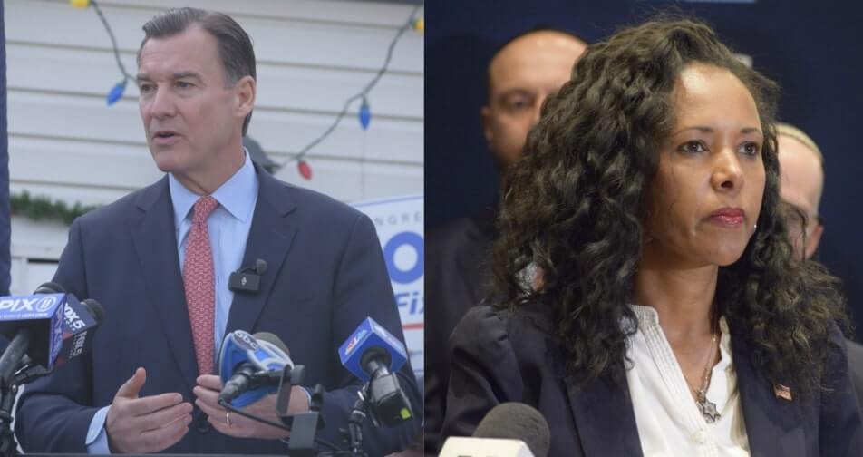 Tom Suozzi y Mazi Pilip programados para el debate del 8 de febrero