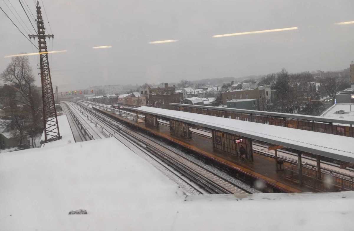 La primera nevada en 2024 provoca condiciones resbaladizas en Long Island