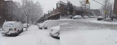 Tormenta en Martes 13 cubre de nieve a Nueva York y Long Island