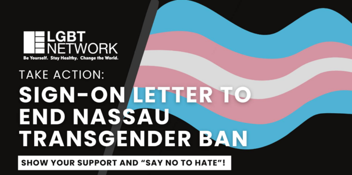 Instan a firmar la petición que exige revocar la prohibición de atletas transgénero en Nassau