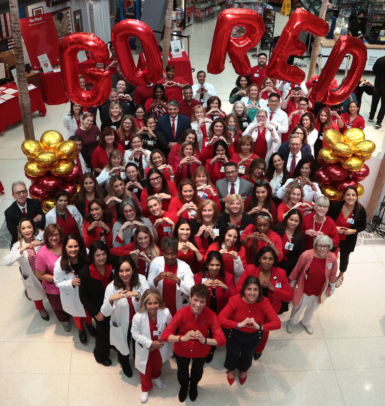 'Go Red for Women' celebración de vida en Mount Sinai South Nassau