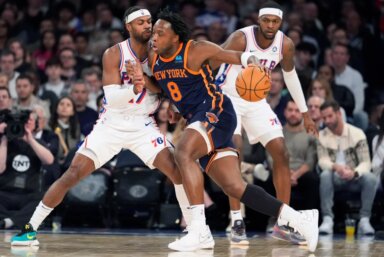 NBA: Los Knicks arrollan a los Sixers