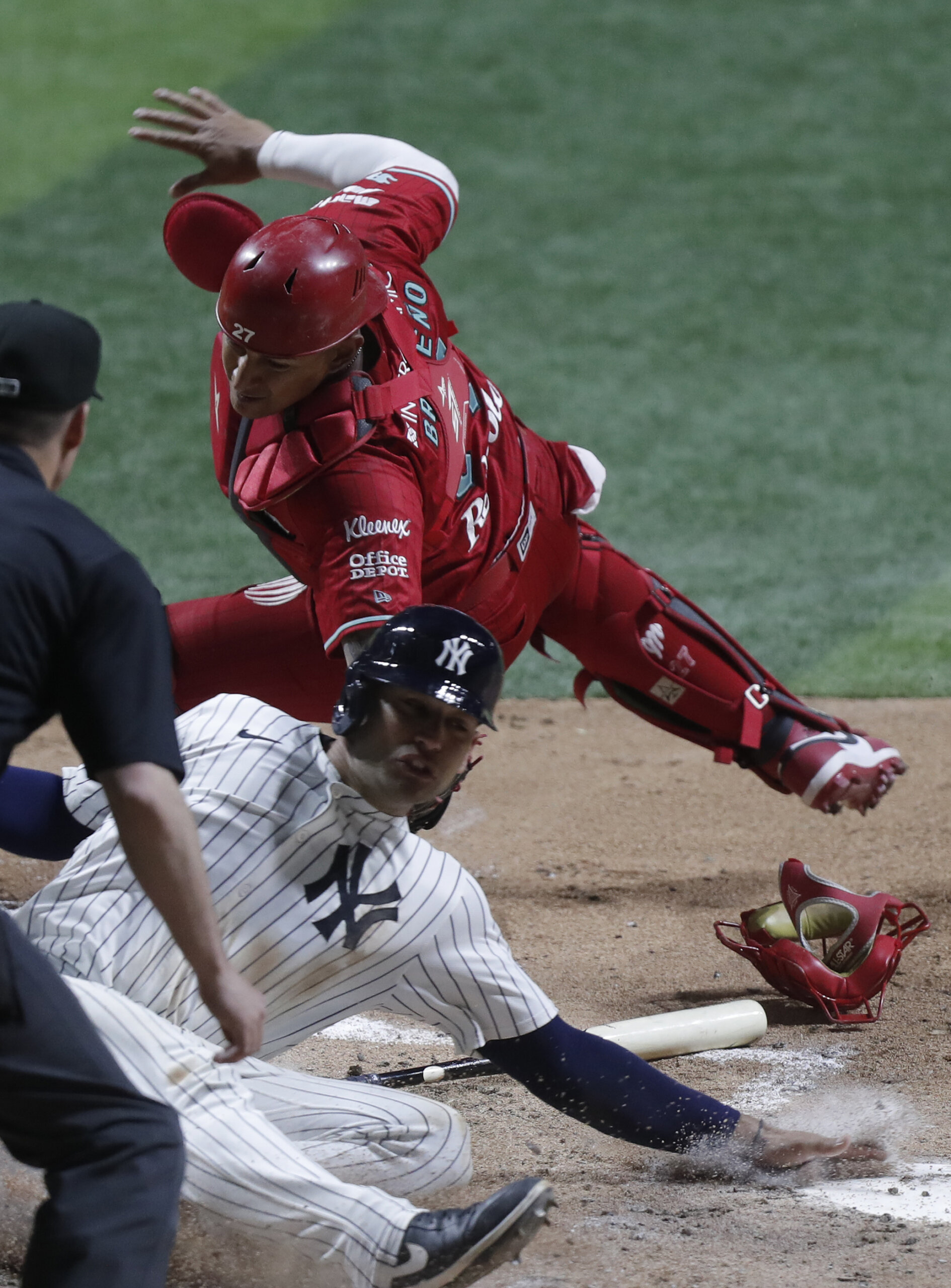 Diablos vencen a Yankees en serie de exhibición