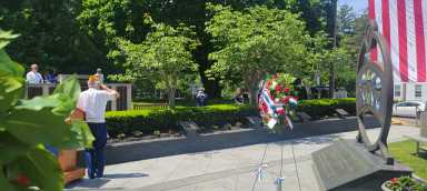 Homenaje a Militares Caídos por Memorial Day