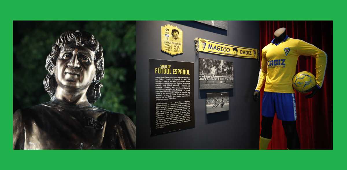 El museo y la estatua de 'El Mágico' González, leyenda salvadoreña