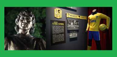 El museo y la estatua de 'El Mágico' González, leyenda salvadoreña
