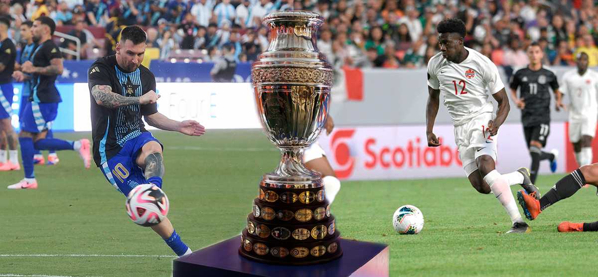 Argentina vs. Canadá inauguran la Copa América 2024 en Atlanta