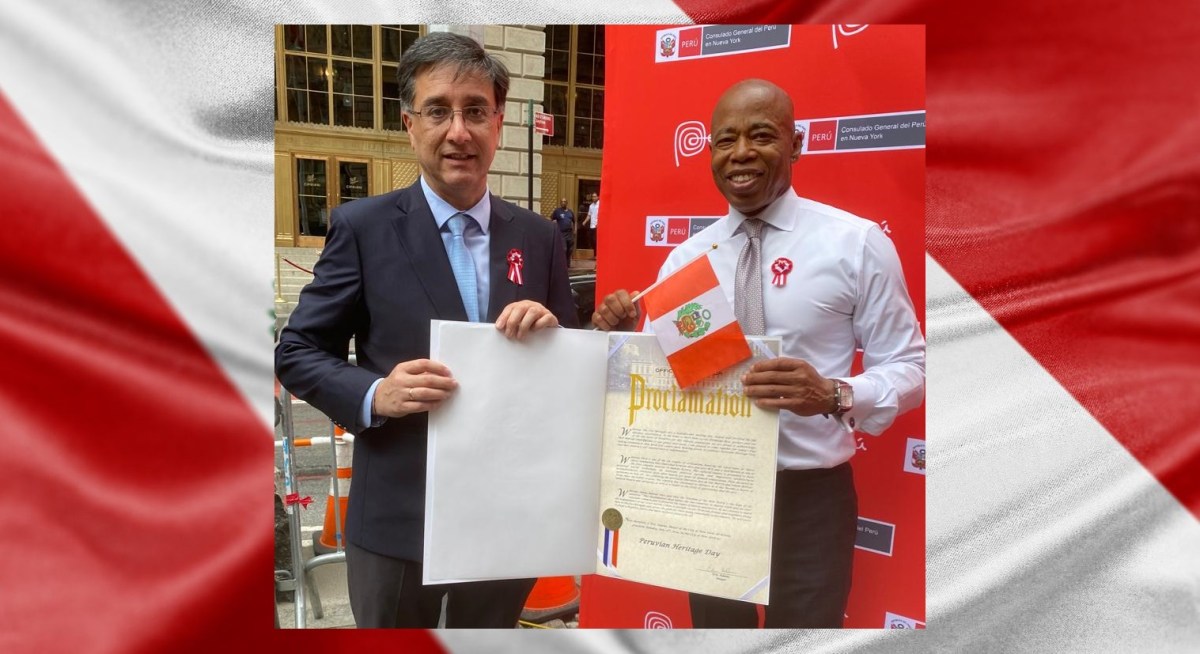 Nuevo cónsul peruano en Nueva York invita a celebrar las Fiestas Patrias del Perú
