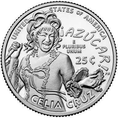 Celia Cruz, la Reina de la Salsa, American Women Quarters