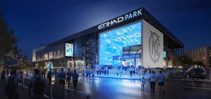 Nuevo estadio del New York City FC en Queens se llamará Etihad Park