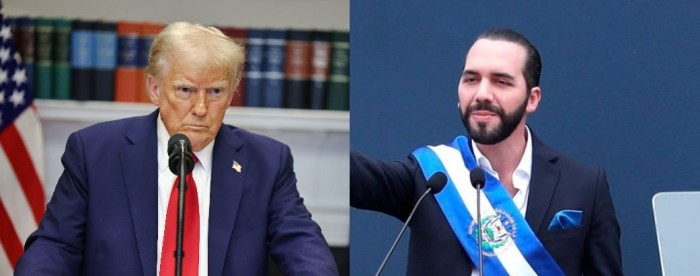 Trump habla con Bukele sobre la inmigración ilegal y las pandillas