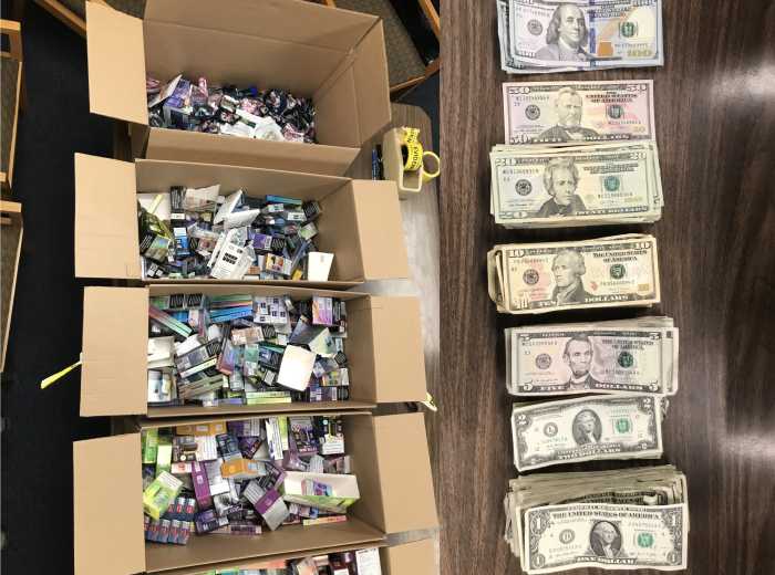 Hombre arrestado en tienda de Suffolk por vender productos de cannabis