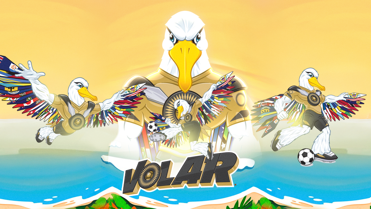 Concacaf despega con Volar, su primera mascota oficial