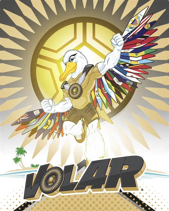 Concacaf despega con Volar, su primera mascota oficial