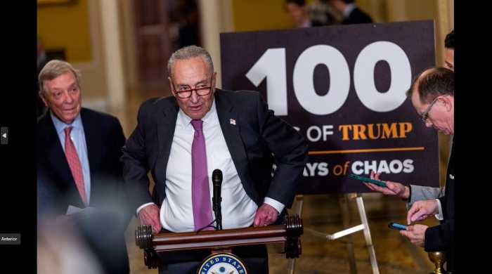 Los demócratas del Congreso denuncian el "caos" de los primeros 100 días de Trump