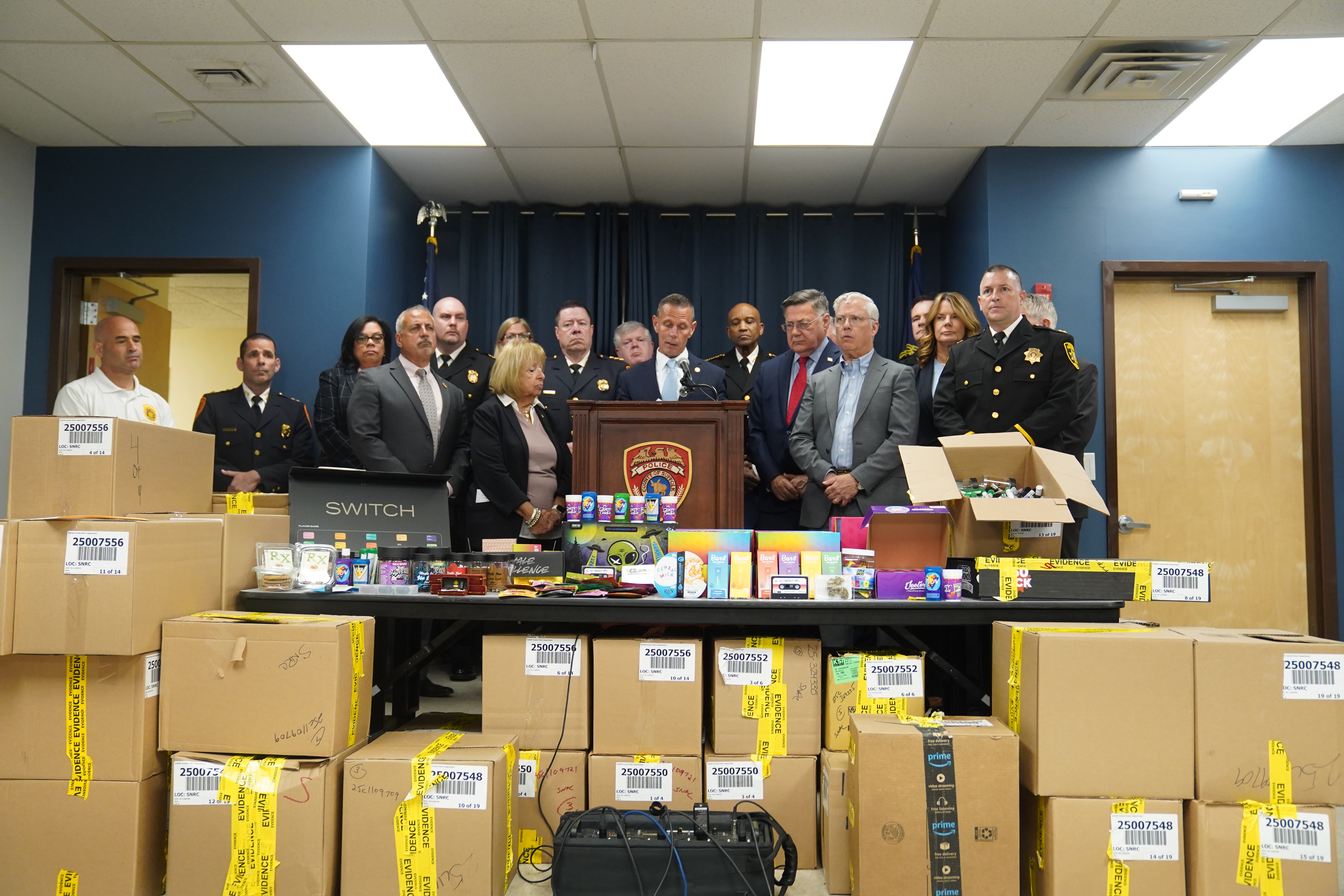 Autoridades de Suffolk ejecutan gran operación contra ventas ilegales de cannabis