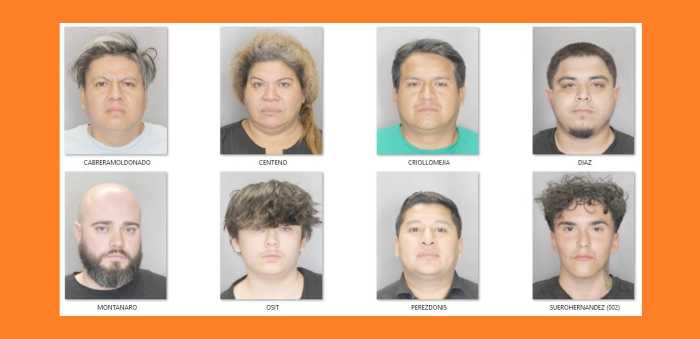 Hispanos arrestados por conducir bajo los efectos del alcohol (DWI) en Suffolk