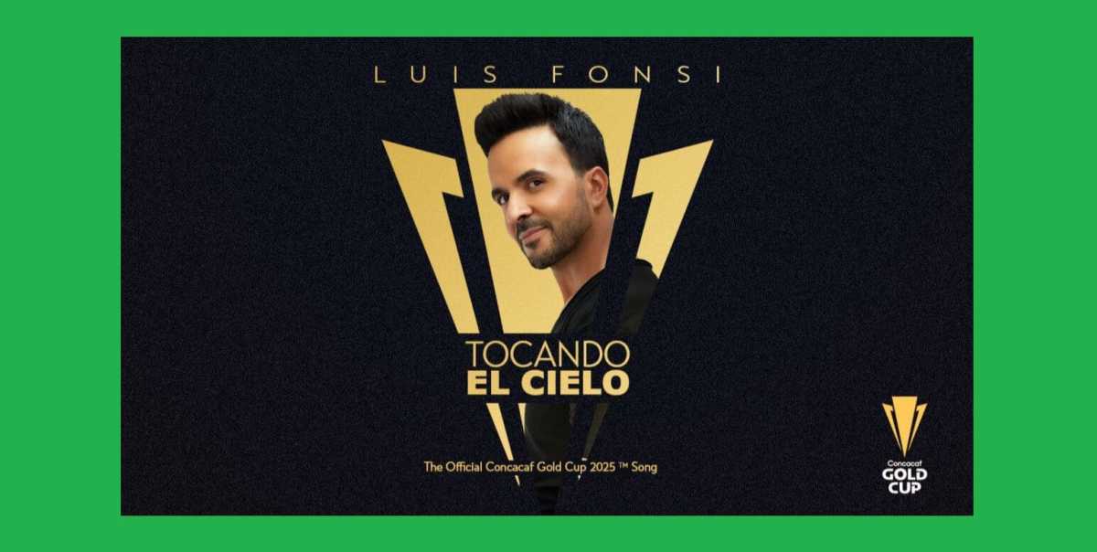 Luis Fonsi estrena “Tocando el Cielo”, la canción oficial de la Copa Oro Concacaf 2025