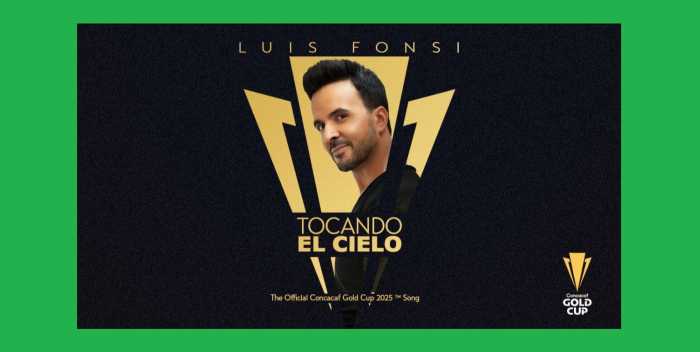 Luis Fonsi estrena “Tocando el Cielo”, la canción oficial de la Copa Oro Concacaf 2025