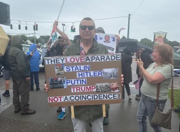Miles de personas se unen a las protestas ‘No Kings’ en Long Island