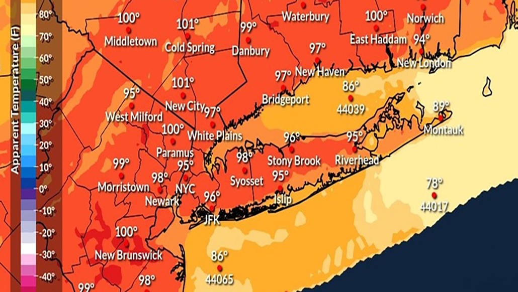 Emiten alerta por calor extremo en NYC y Long Island hasta el miércoles