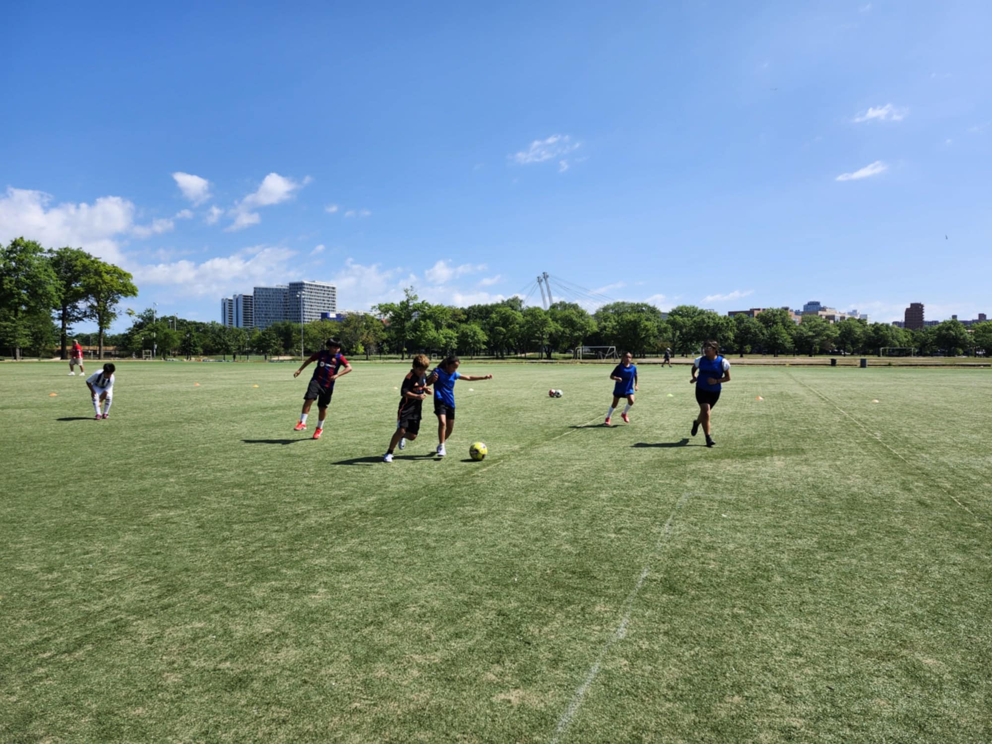 Ofrecen clases gratis de fútbol en Parque Flushing para niños de 6 a 13 años 