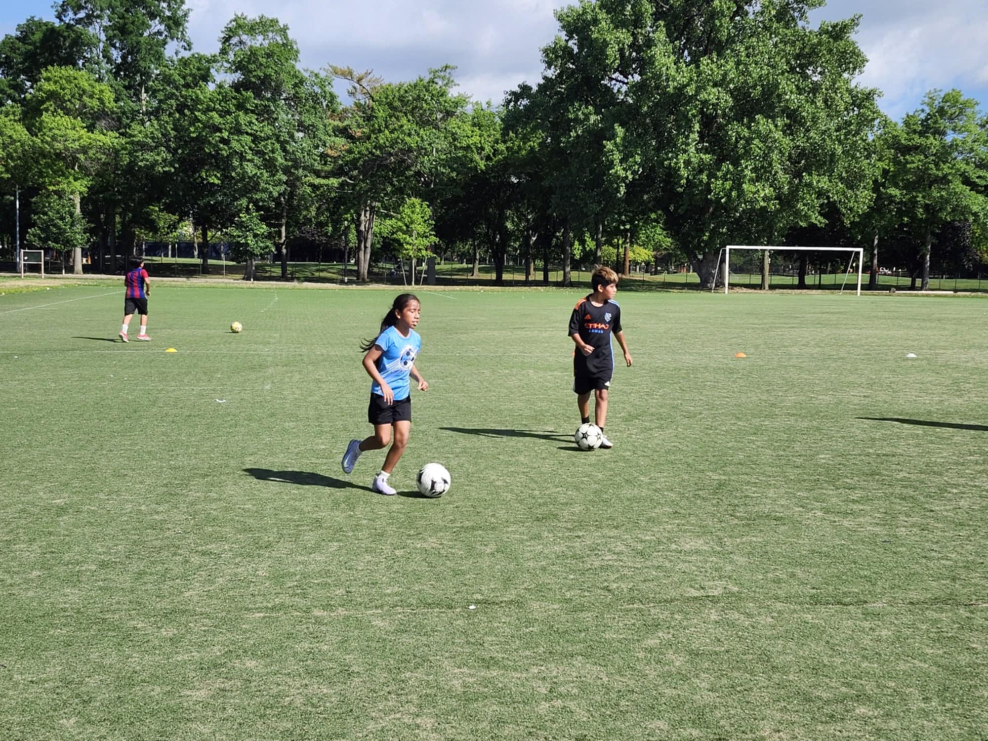 Ofrecen clases gratis de fútbol en Parque Flushing para niños de 6 a 13 años