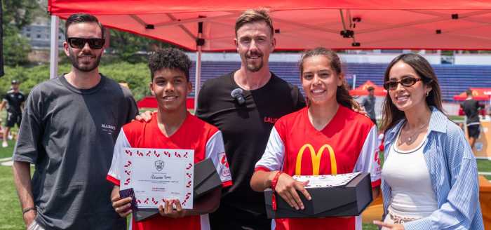 Guti entrena a talento local en el campamento de McDonald’s x LALIGA que enviará a dos jóvenes a España
