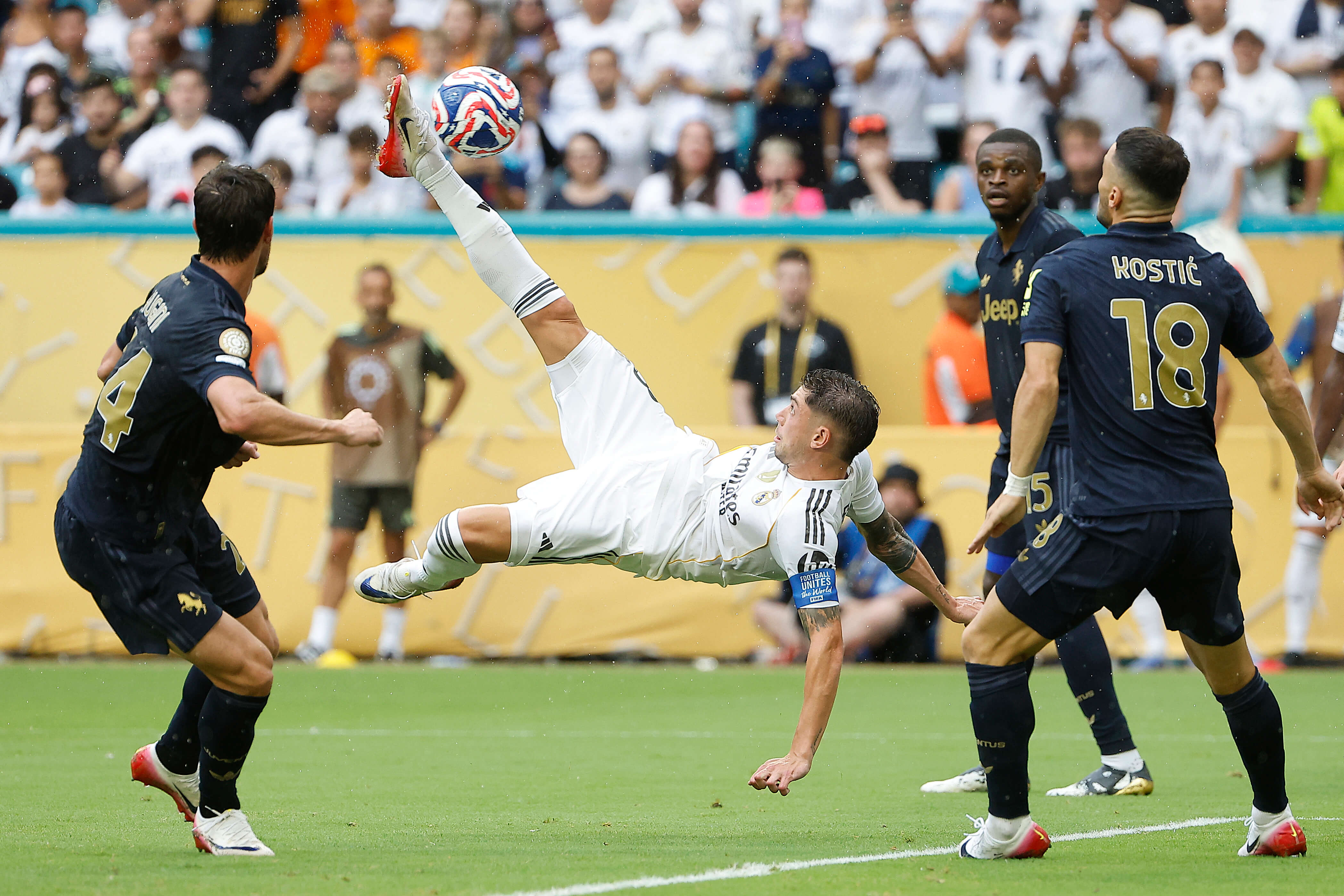 Real Madrid elimina a la Juventus y avanza a los 4tos de final en Nueva Jersey