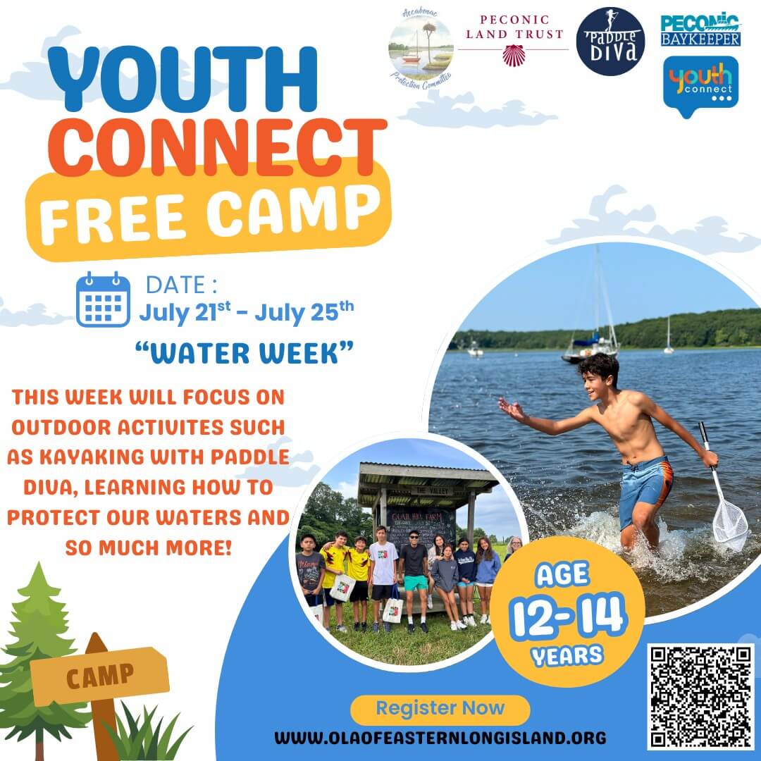OLA ofrece campamento de verano gratuito para jóvenes de 12 a 14 años en Long Island