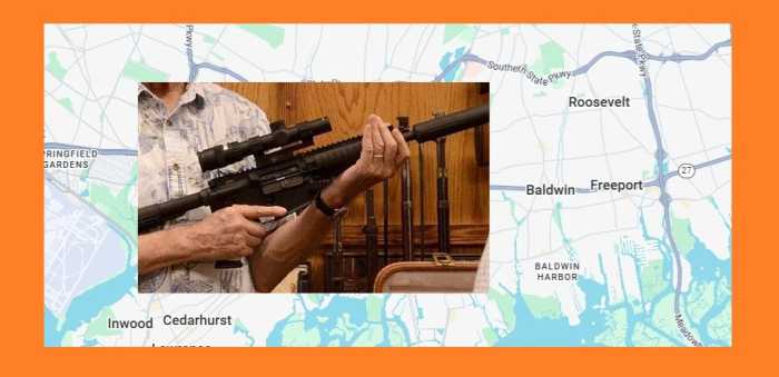 Dos hispanos acusados de venta y posesión de armas en Freeport y Baldwin