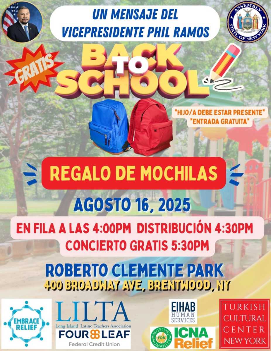 Vicepresidente Phil Ramos regalará mochilas para el regreso a clases en Brentwood