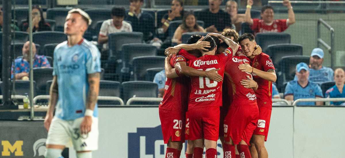 Remontado y eliminado ... New York City cae con Toluca en la Leagues Cup